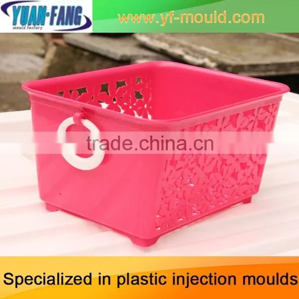China Taizhou OEM Custom Low Price High Quality Injection Turnover Crates Moulds/fruit Crate Injection Moulding photo-3