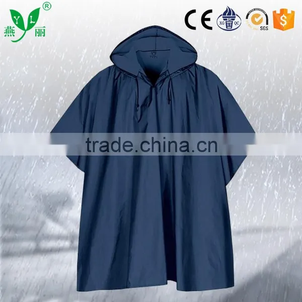 YANLI 100%waterproof,multicolor Pvc Poncho Raincoat/rain Poncho for Adult Quality Choice photo-2