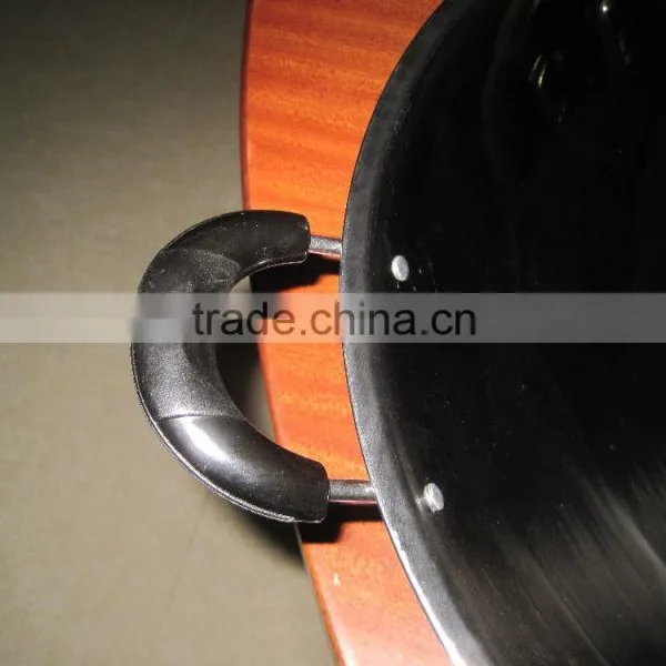 Luxury Chinese Style Kitchen Appliances Induction Stainless Steel Wok Pan With Both Handles photo-4