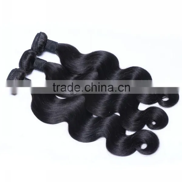 WJ005 Human Hair Weave Beauty 7a Grade Virgin Unprocessed Natural Brazilian Body Wave Hair Natural Color Supplier's Choice photo-3