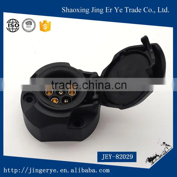 Custom Factory Waterproof Trailer Plug Plstic 7 Pin Multi Pin Plug Adapter photo-3