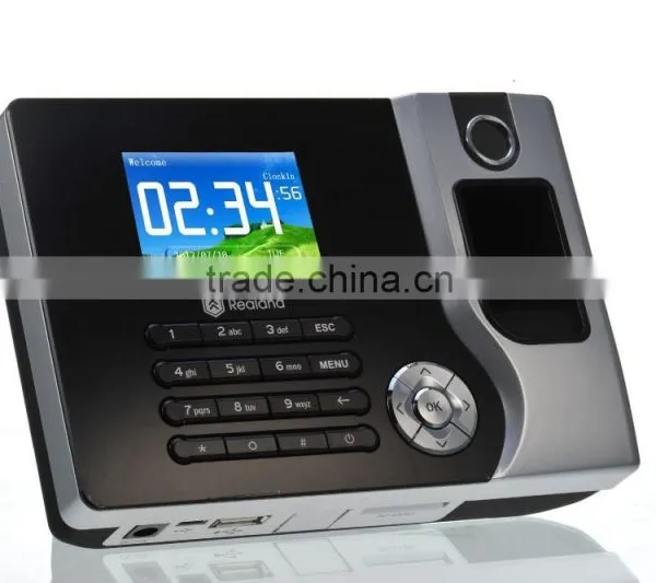 REALAND biometric fingerprint time attendance machine with free SDK