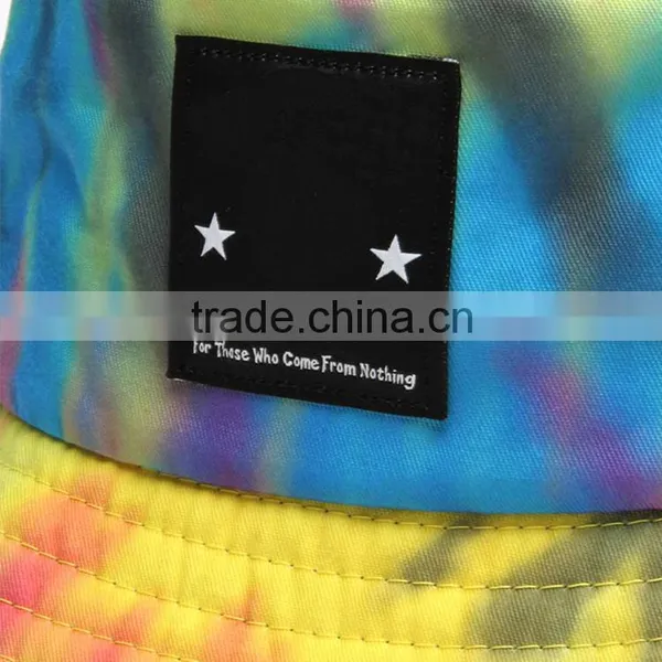 Popular Cheap Blue Camo Wholesale Bucket Hats for Headwear and Promotion photo-4