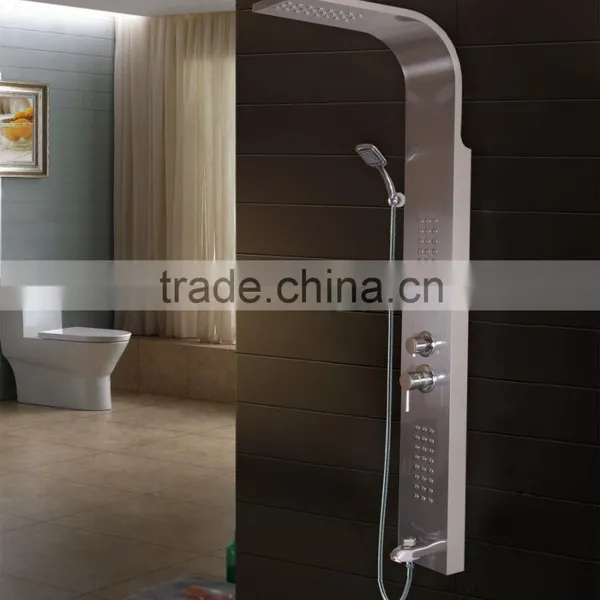 On Wall Mounted Stainless Steel Functional Shower Panel photo-3