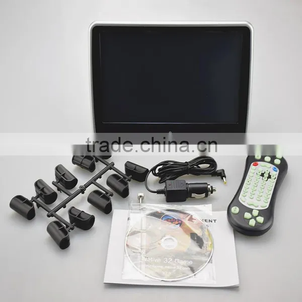 High Resolution 10.1inch Car Headrest Monitor With Touch Screen Car Dvd Player photo-4