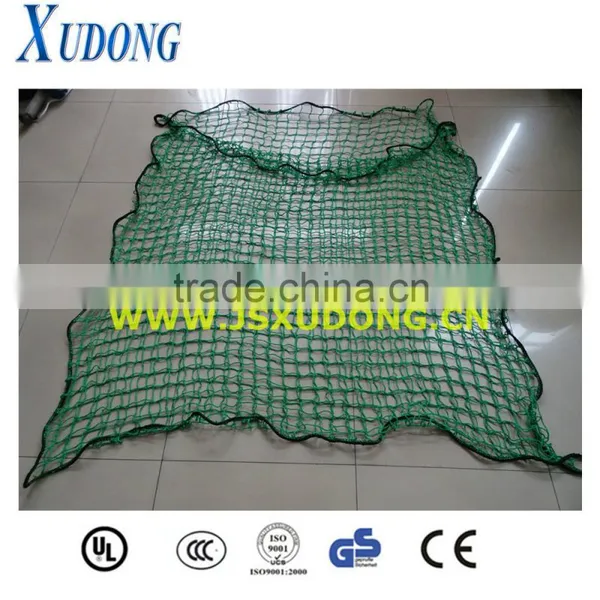 PP Green Knotless Trailer Cargo Net photo-4