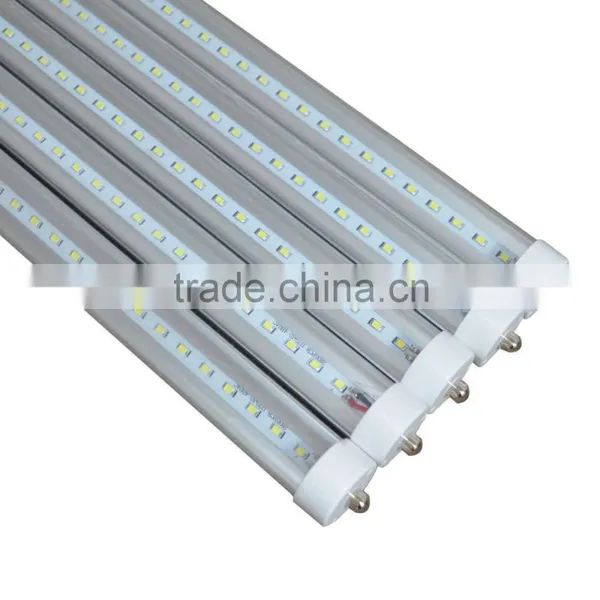 LED TUBE 8ft 2.4m 45W Single Pin FA8 or R17D Replace Existing Fluorescent Fixture Milky Clear Cover Quality Choice photo-5