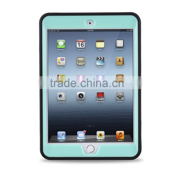 Heavy Duty TPU PC Full Protective Cover For IPad Mini 1/2/3 Armor Hybrid Robot Design Shockproof Case For IPad Mini 123 TB-0266 photo-4