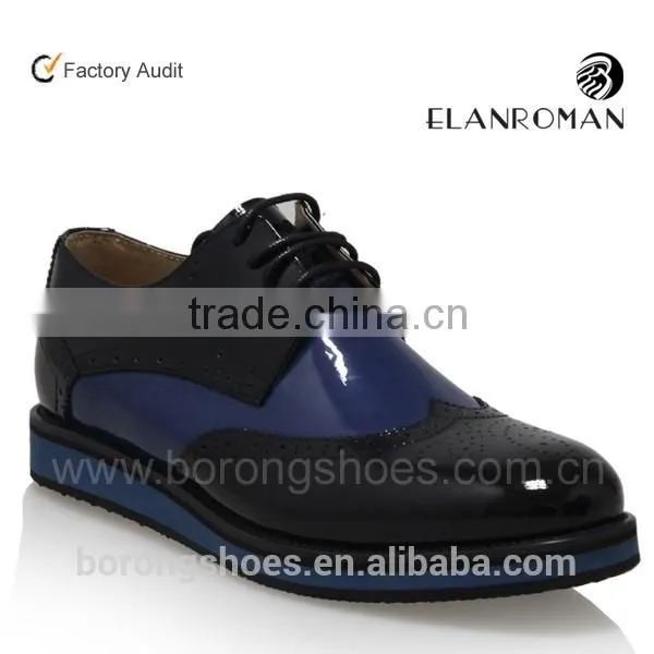 Fashion Brogue Men Casual Leather Shoes Men Shoe for Casual