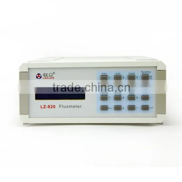LINKJOIN LZ-820 Magnetic Fluxmeter Flux Meter Manufacture Flux Testerwith CE Certification photo-2