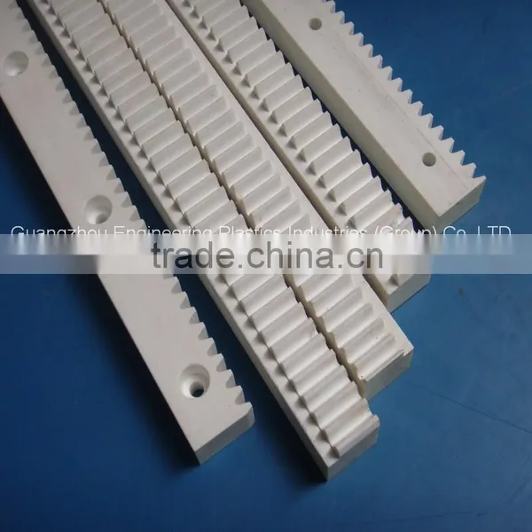 Guangzhou Engineering Plastics Injection Gear Rack Nylon66 Gear Rack photo-3