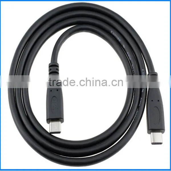1m USB 3.1 Cable USB Type C to USB Type C Male to Male Cable photo-2
