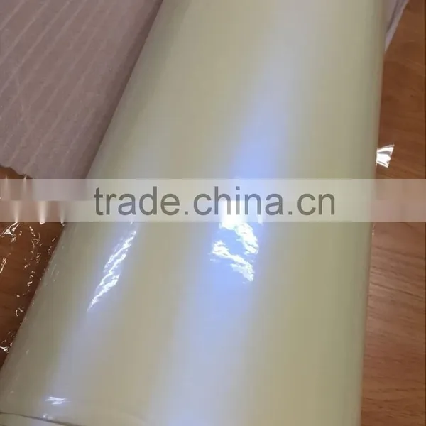 Chameleon Pearl White to Blue Car Wrap Vinyl With Air Release Channels photo-2