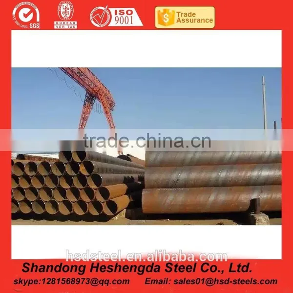 Q195 Q235 Q345 SSAW Spiral Welded Steel Tube for Oil and Gas photo-5