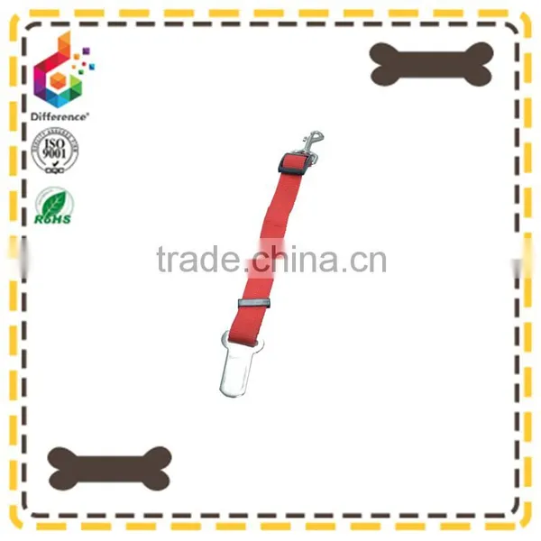 Red Nylon Rope Adjustable Dog Collars photo-3