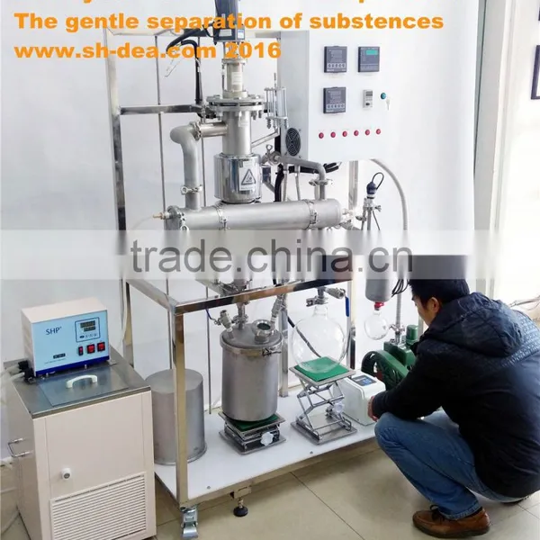 For Solvent Seperation of Hemp--Vacuum Evaporator(thin Film Evaporator) BML-10 Quality Choice