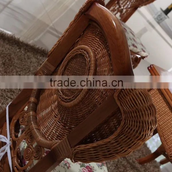 High Quality Antique French Cane Wooden Design Dining Room Chair photo-4