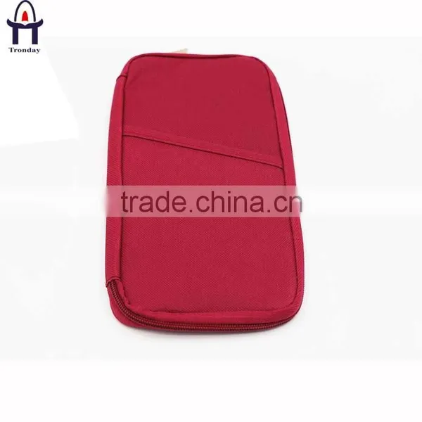 Factory Direct Price Wholesale Travel Wallet Red 600D Tactical Wallet photo-2