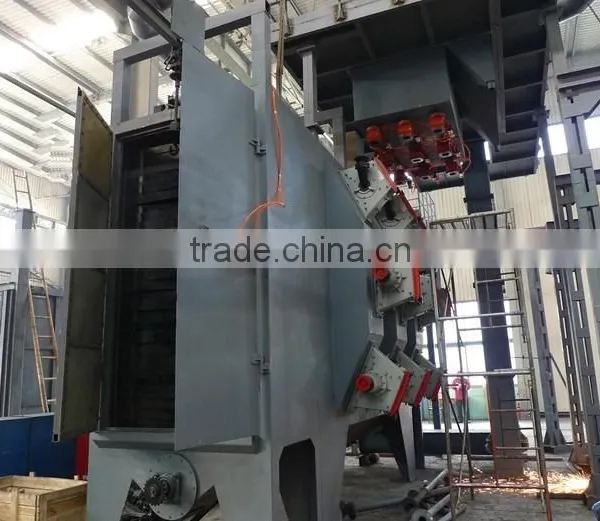 Alloy Wheels Overhead Chain Type Shot Blasting Machine photo-2