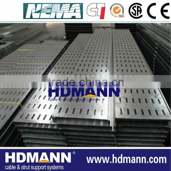 Electroplated Galvanized Perforated Cable Tray China OEM Supplier photo-6