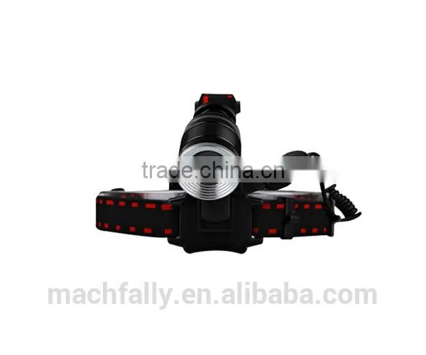 Machfally 2015 Top Selling High Power Adjustable Zoom Headlamp 500LM Rechargeable Zoom Led Headlamp T6 Led Headlamp photo-2