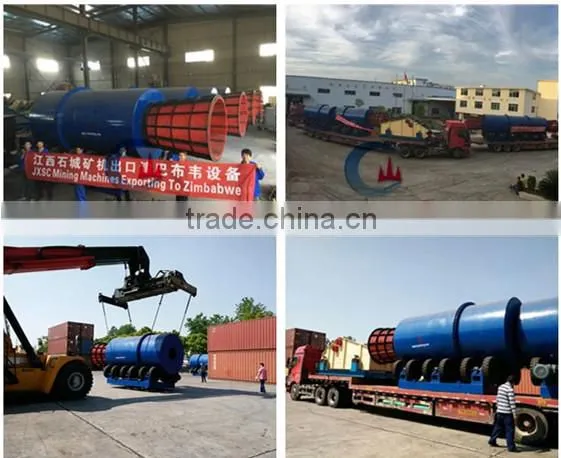 Heavy Duty Washing Machine Rotary Drum Scrubber Washer for Gold/coltan/chrome/tin/tungsten photo-2