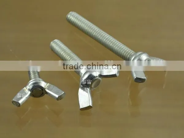 Butterfly Screws, Horn Screw, Wing Butterfly Bolt, Hand Twist Screws photo-2
