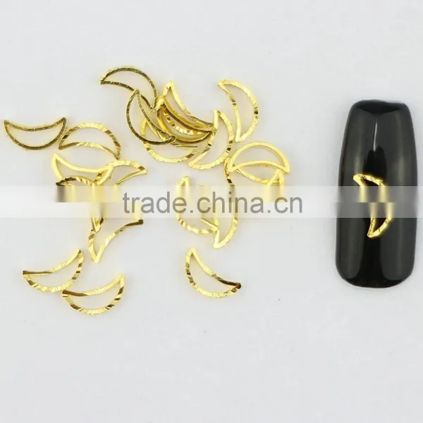 Factory Supply Metal Nail Art Circle Gold & Silver Mini DIY Lace Ring Design photo-5
