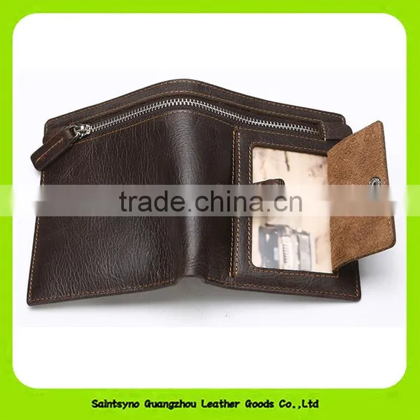 16902 Best Workmanship Men Leather Wallet Manufacturer photo-4