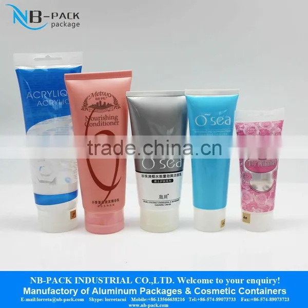 6oz White Plastic Tube Cosmetic Tube photo-2