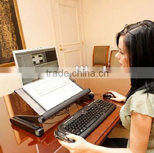 Hot Sales Adjustable Laptop Desk Computer Stand Functional Foldable Stander Computer Table photo-3