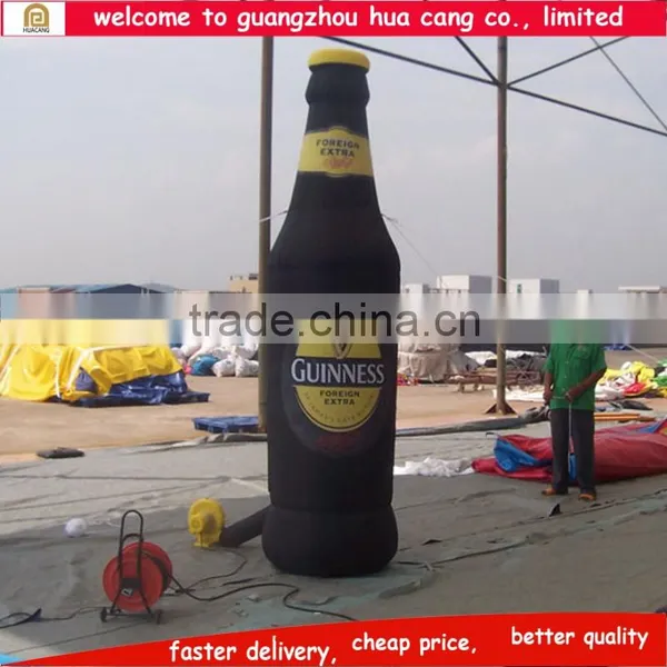 Giant Inflatable Advertising Beer Bottle , PVC Advertising Inflatable Bottle for Promotion photo-3