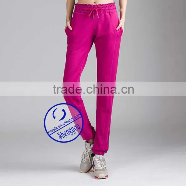 Custom Wholesale Women Fashion Jogger Pants With Pocket photo-2