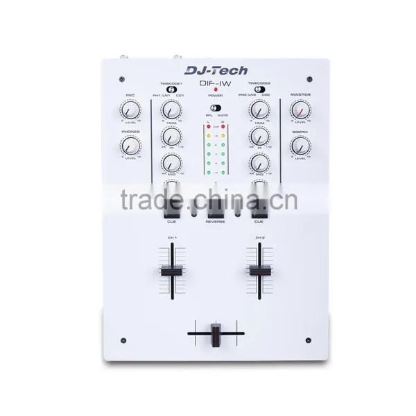 DJ-Tech Equipment Dsoundcraft Mixer DVS Setup Headphones Output Digital Sound Mixer Console Professional DJ Scratch Music Mixer photo-2