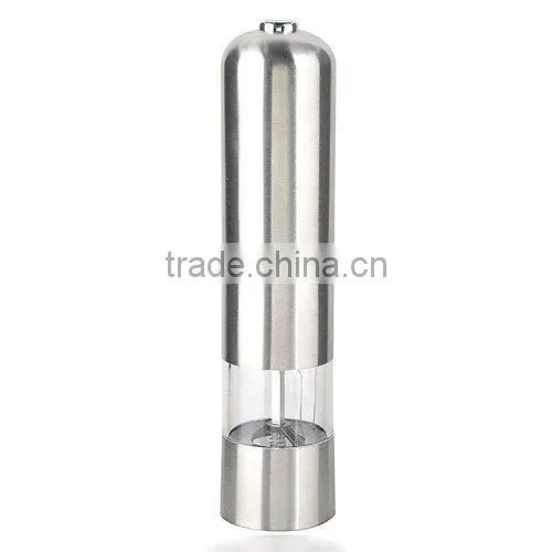 Electronic Grinder Battery Operated Pepper Grinders With Light.Electric Grinders Salt,Spice Grinder Ele photo-5