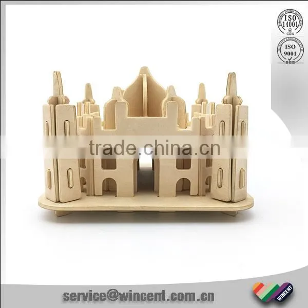 Wooden 3D DIY World's Famous Building Puzzle photo-2