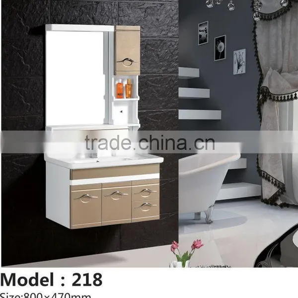 Chinese furniture pvc made in china furniture bathroom cabinet(WMD-218)