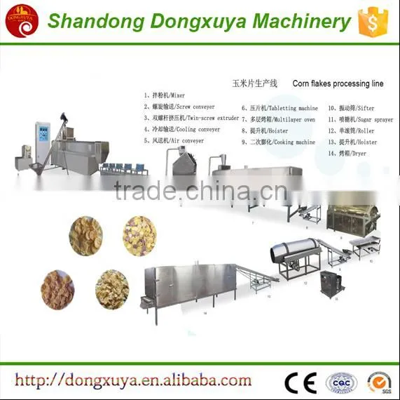 Made in China New Situation Automatic Corn Flakes Breakfast Cereal Production Line photo-2