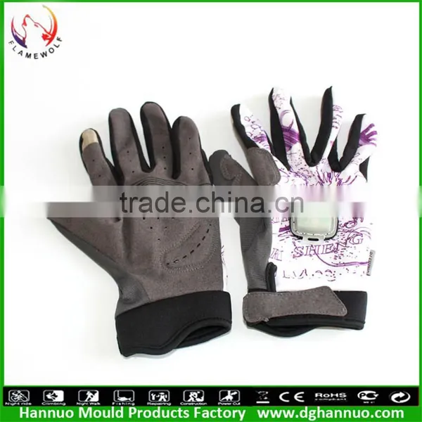 Factory Logo Are Supported Bicycle Gloves With Lights photo-5