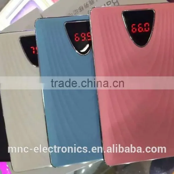 Creative Wave Shape Design Custom Laser Engraving Logo ABS Plastic Material LED Flash Lighting 20000mAh Power Bank Charger photo-5