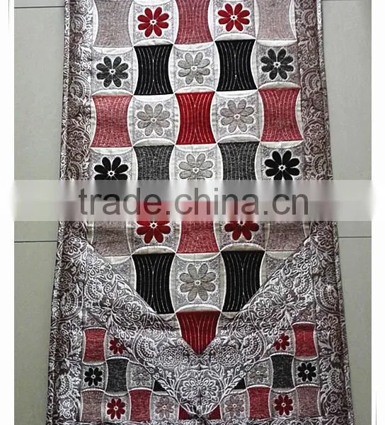 High Quality Jacquard Muslim Prayer Mat With Foam Backing and Zipper Quality Choice photo-3