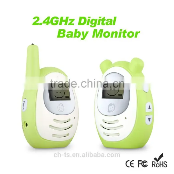 2.4GHz Audio Baby Monitor,Temperature Baby Phone