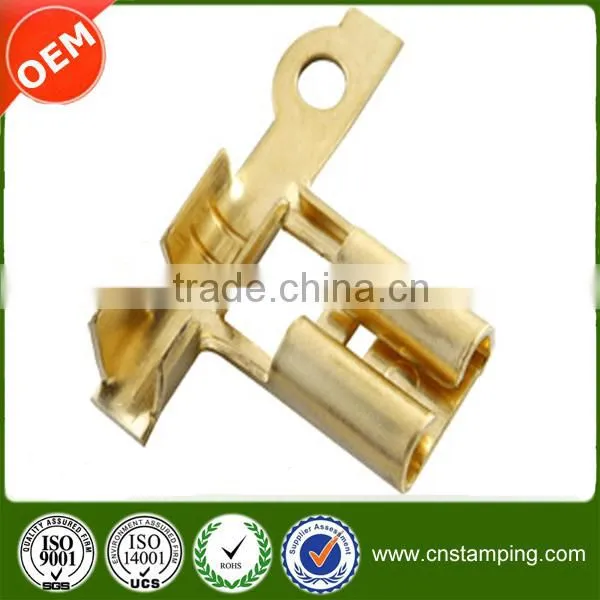 Forming Process Rapid Pressing Speed Latest Brass Auto Electric Terminal photo-2