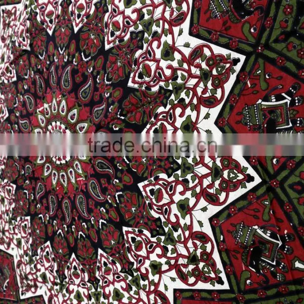 Hippie Mandala Tapestry Wall Hanging Throw Bedspread Beautiful Coior Tapestries Wholesale photo-4
