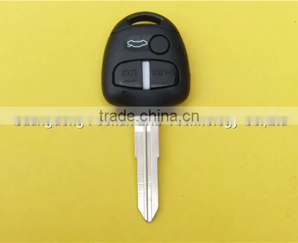 Replacement 3 Buttons Keyless Entry Remote Car Key Fob Shell Case With MIT11R Blade for Mitsubishi Lancer EVO photo-3