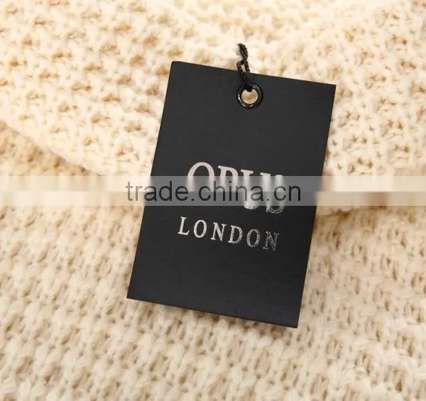 Fashion High Collar Pull Over Tops Sweater photo-5