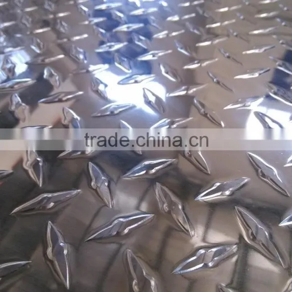 Hot Rolled Quality 3003 3105 Diamond Aluminum Plate photo-5