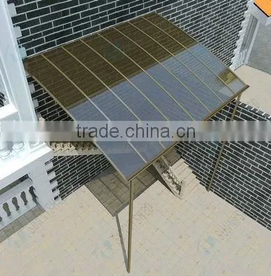 Easy Install Gazebo Canopy Made of Aluminum Polycarbonate photo-3