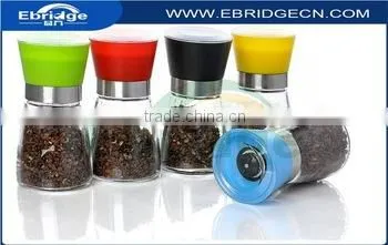 Glass Spice Bottle Grinder/ Pepper and Salt Mill Quality Choice photo-3