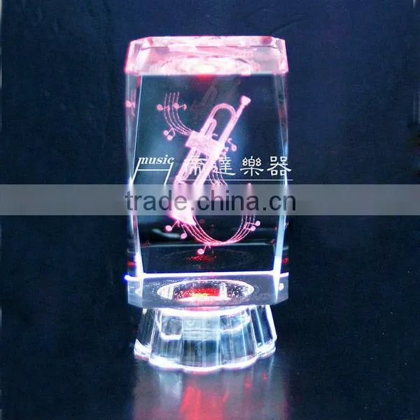 Customized 3D Crystal Laser Engraving Gifts,Christmas Gifts.